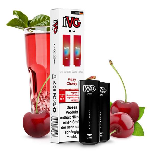 IVG AIR Pods Fizzy Cherry 20mg/ml 2 Stück