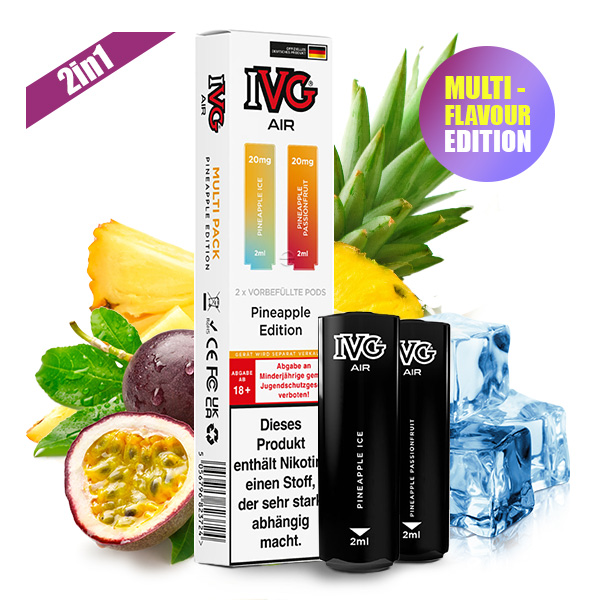 IVG AIR Pods Pineapple Edition 20mg/ml 2 Stück