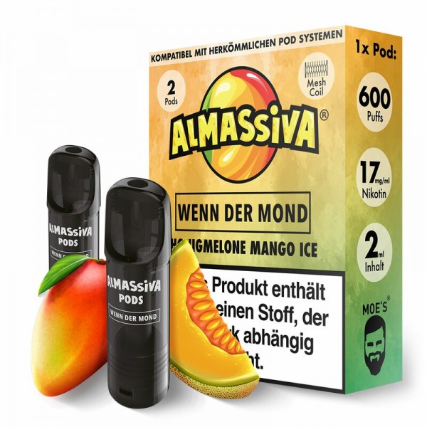 AL MASSIVA Wenn der Mond prefilled Pods 17mg/ml - 2 Stück