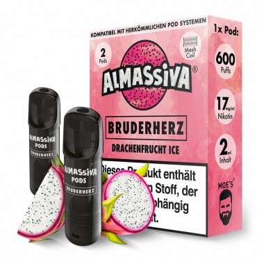 AL MASSIVA Bruderherz prefilled Pods 17mg/ml - 2 Stück