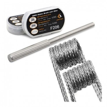 GeekVape Alpha Braid Coil | NI80 | two in one F206 8 Stück