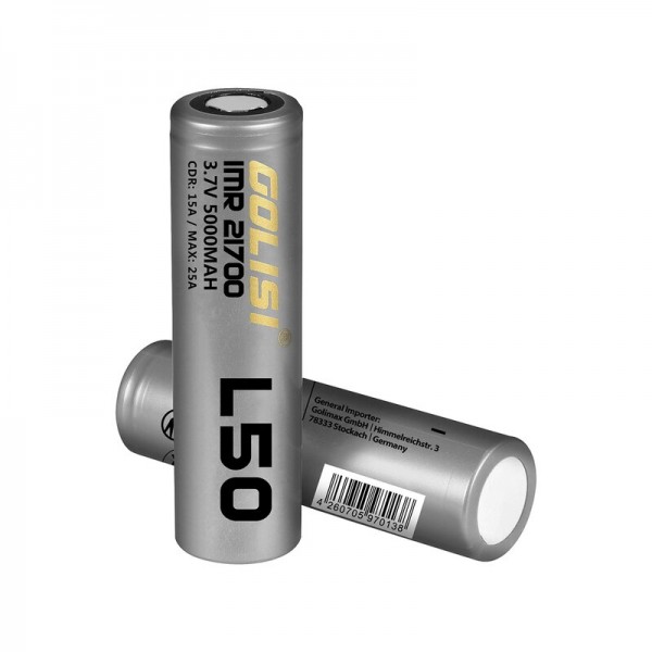 GOLISI L50 Akku 21700 - 25A - 5000mAh