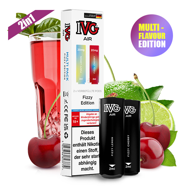IVG AIR Pods Fizzy Edition 20mg/ml 2 Stück