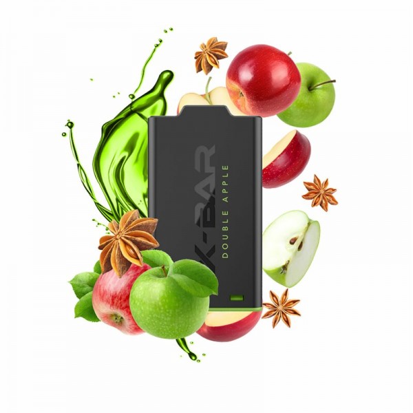 X-Shisha Pod Double Apple Nikotinfrei by X-BAR