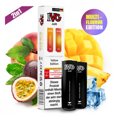 IVG AIR Pods Yellow Edition 20mg/ml 2 Stück