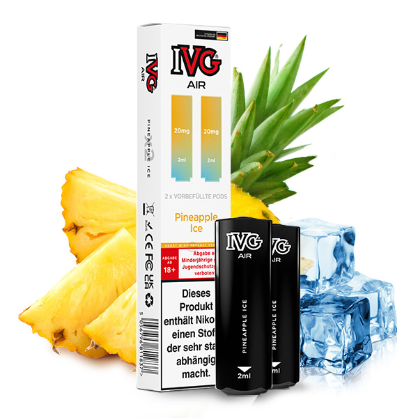 IVG AIR Pods Pineapple Ice 20mg/ml 2 Stück