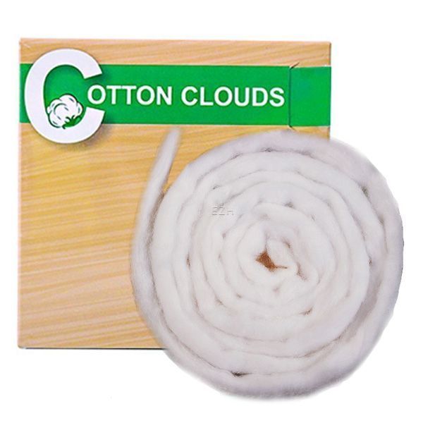 VAPEFLY Cotton Clouds Wickelwatte 1,5 Meter für Selbstwickler