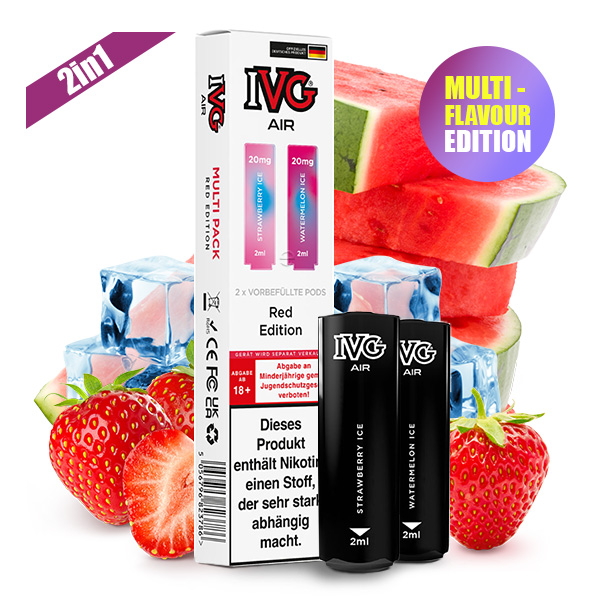 IVG AIR Pods Red Edition 20mg/ml 2 Stück